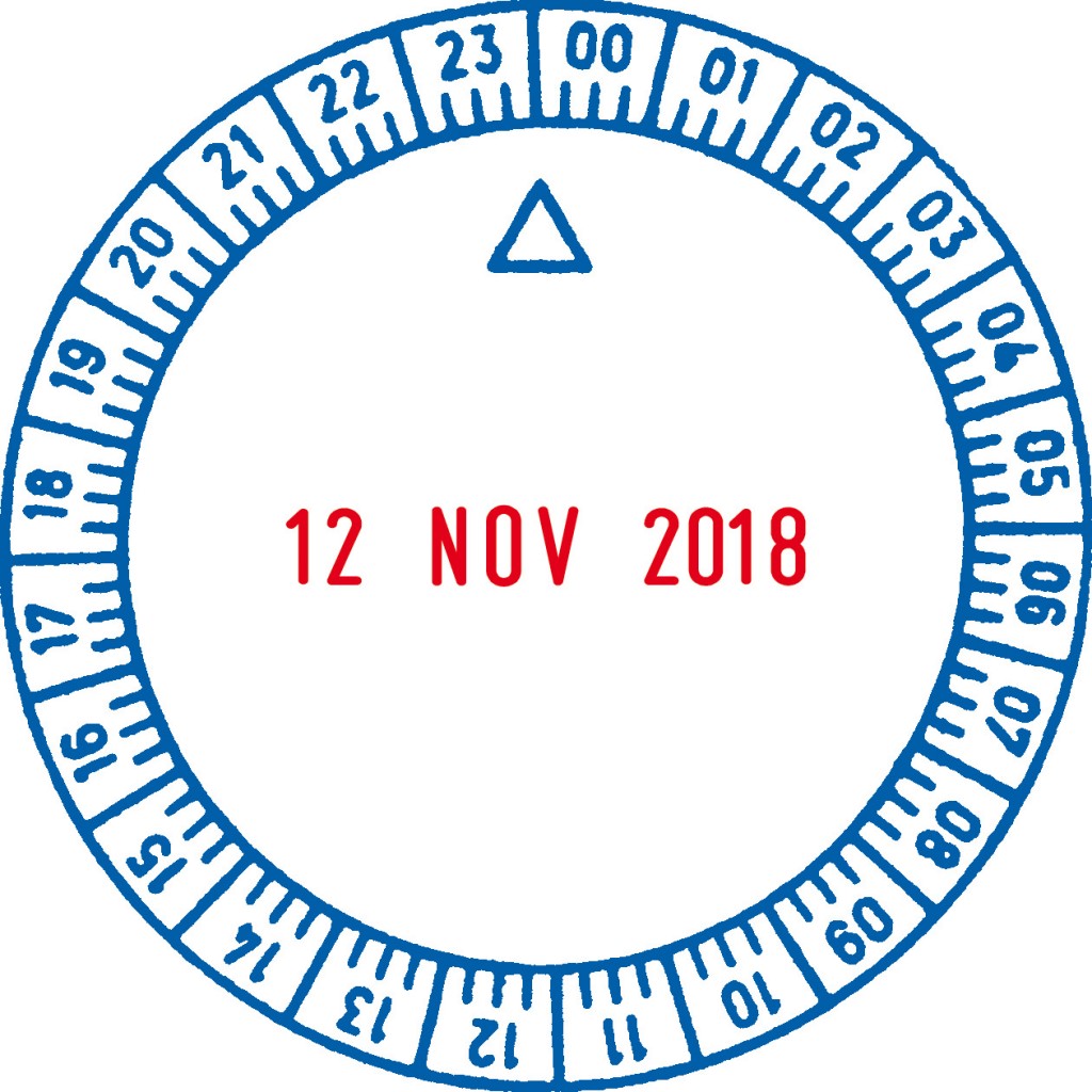 PRINTER R40 DATE Rubber Stamps